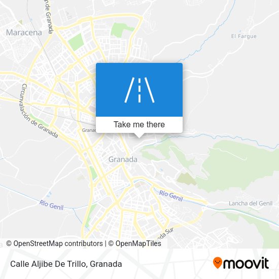 Calle Aljibe De Trillo map