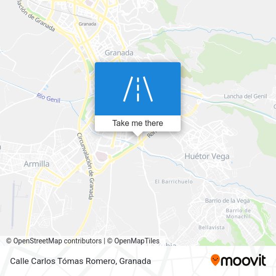 Calle Carlos Tómas Romero map