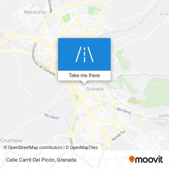 Calle Carril Del Picón map