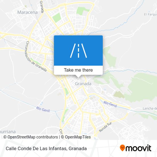 Calle Conde De Las Infantas map