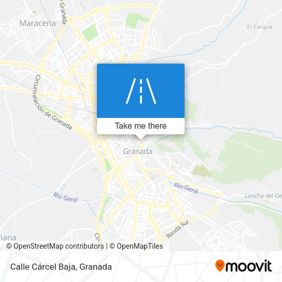 Calle Cárcel Baja map