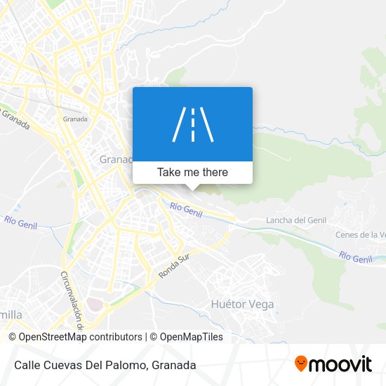 Calle Cuevas Del Palomo map