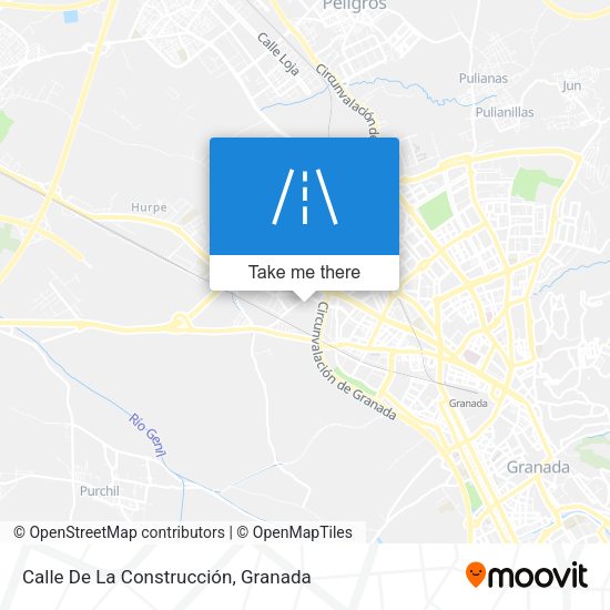 Calle De La Construcción map