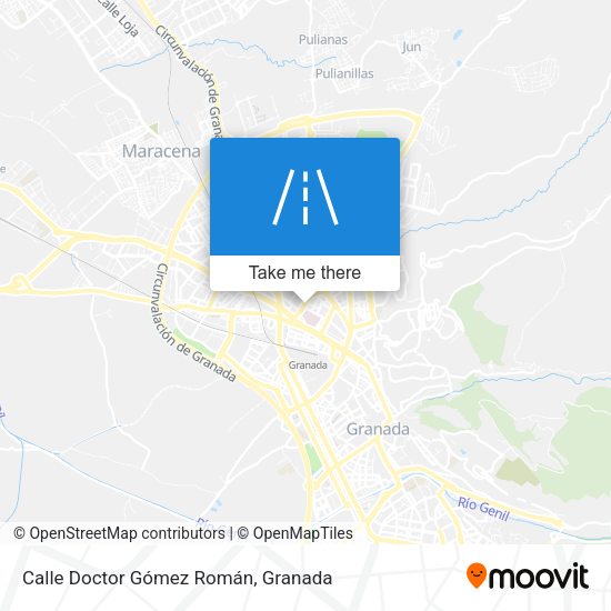 Calle Doctor Gómez Román map