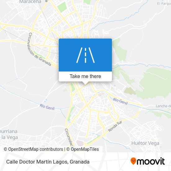 Calle Doctor Martín Lagos map