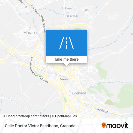 Calle Doctor Víctor Escribano map
