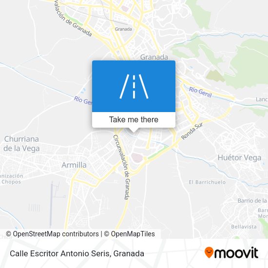 Calle Escritor Antonio Seris map
