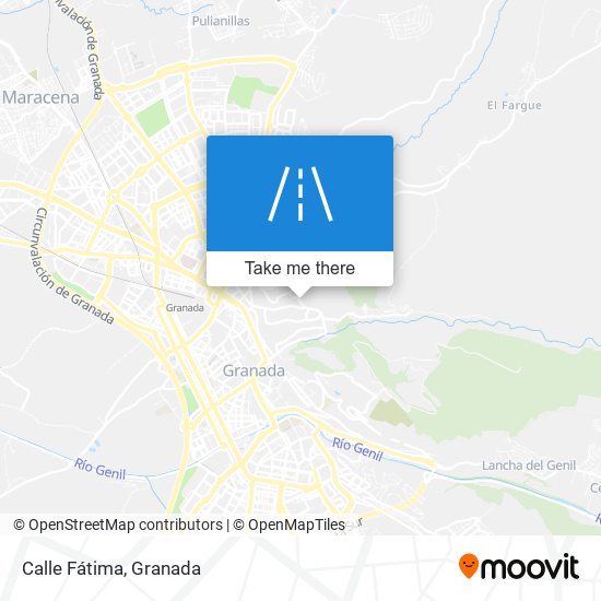 mapa Calle Fátima