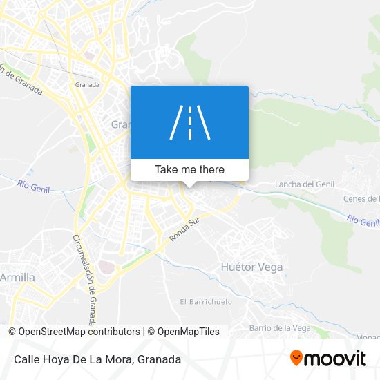 Calle Hoya De La Mora map