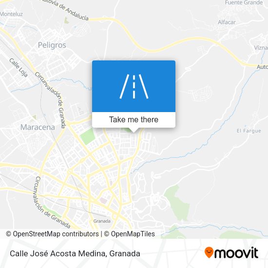 Calle José Acosta Medina map