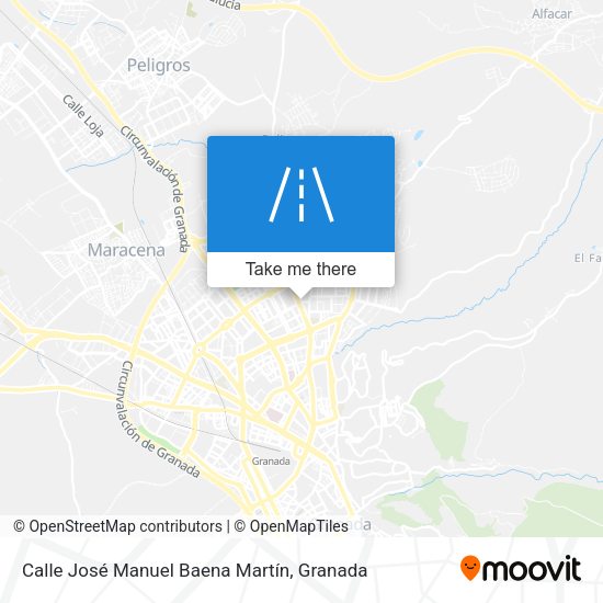 Calle José Manuel Baena Martín map