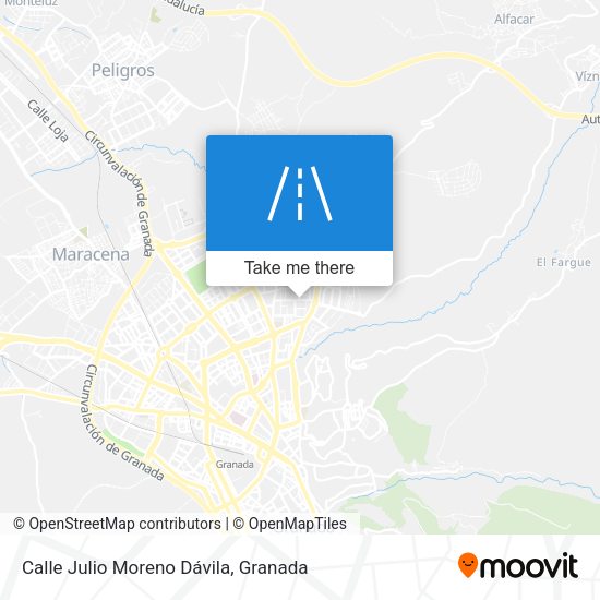 Calle Julio Moreno Dávila map