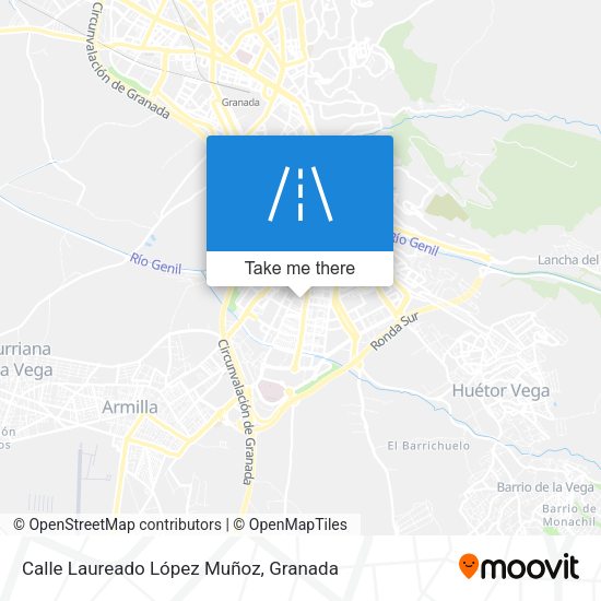 Calle Laureado López Muñoz map