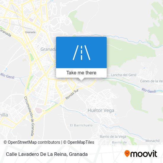 Calle Lavadero De La Reina map