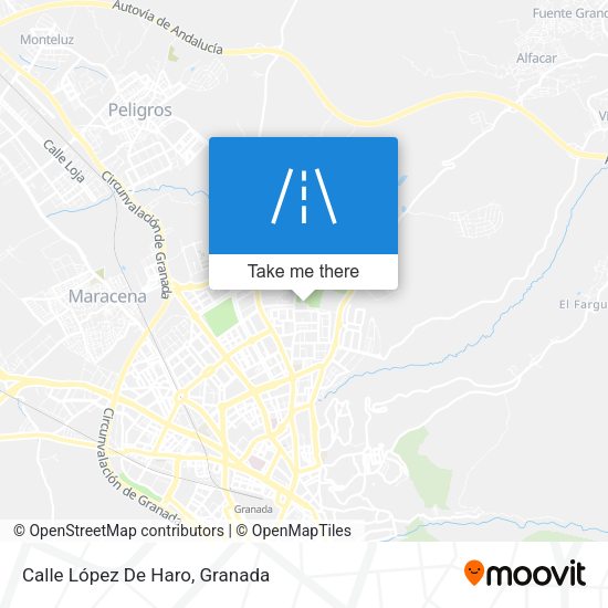 Calle López De Haro map
