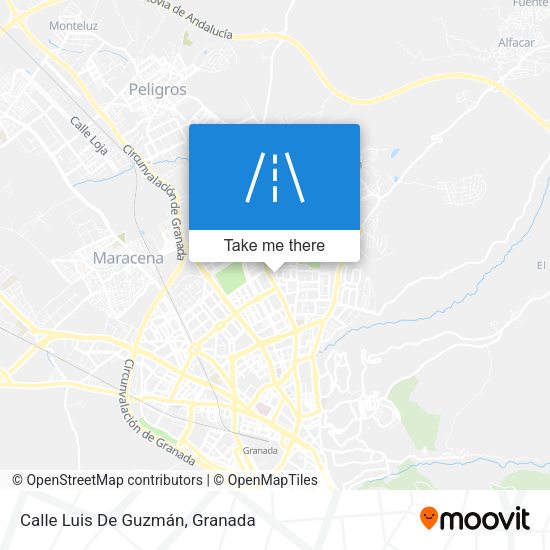 Calle Luis De Guzmán map