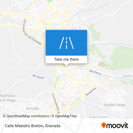 Calle Maestro Bretón map