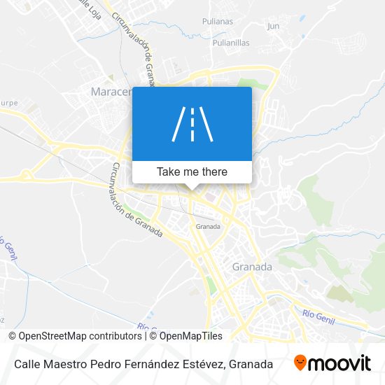 Calle Maestro Pedro Fernández Estévez map