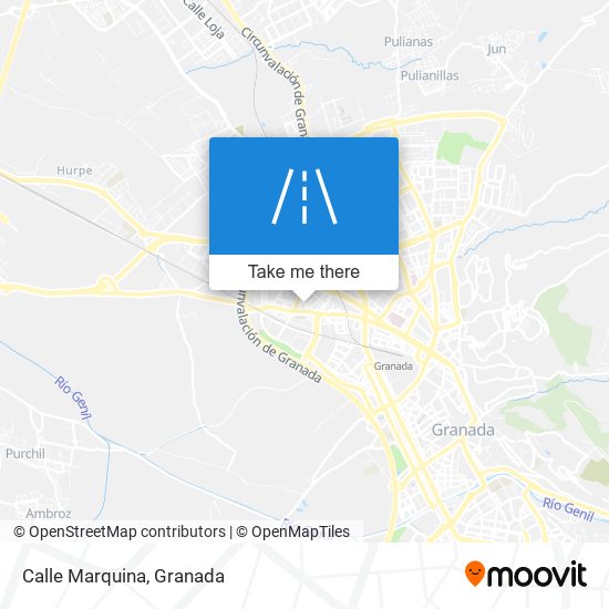 Calle Marquina map