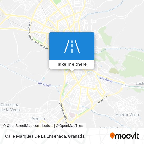 How to get to Calle Marqués De La Ensenada in Granada by Bus or Metro?