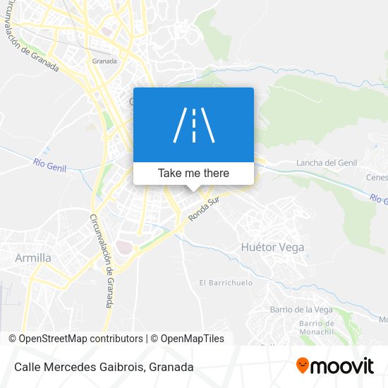 Calle Mercedes Gaibrois map