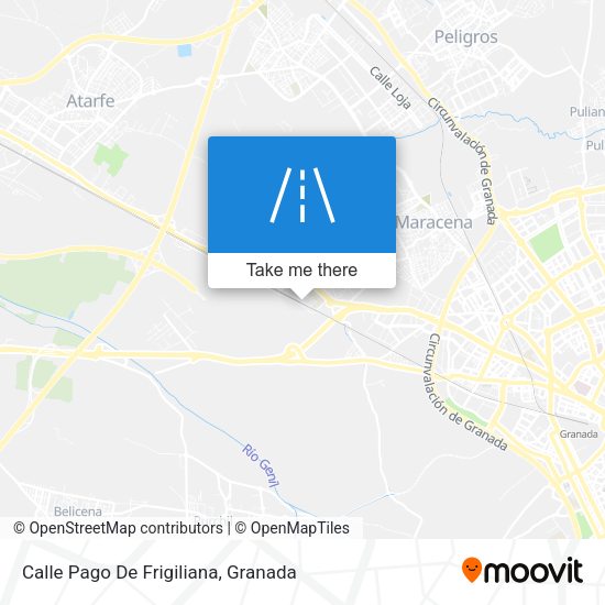 Calle Pago De Frigiliana map