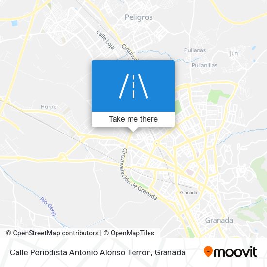 Calle Periodista Antonio Alonso Terrón map