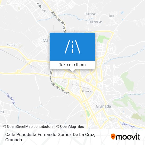Calle Periodista Fernando Gómez De La Cruz map