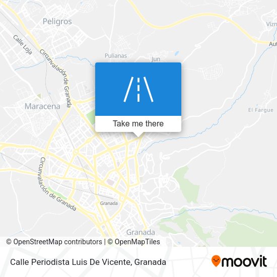 Calle Periodista Luis De Vicente map