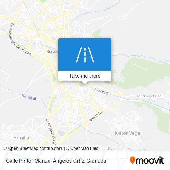 Calle Pintor Manuel Ángeles Ortiz map