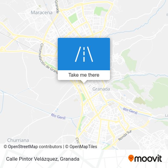 Calle Pintor Velázquez map