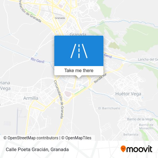 Calle Poeta Gracián map
