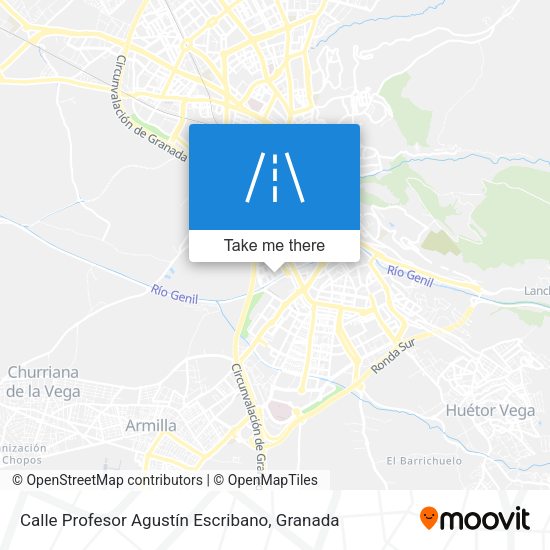 Calle Profesor Agustín Escribano map