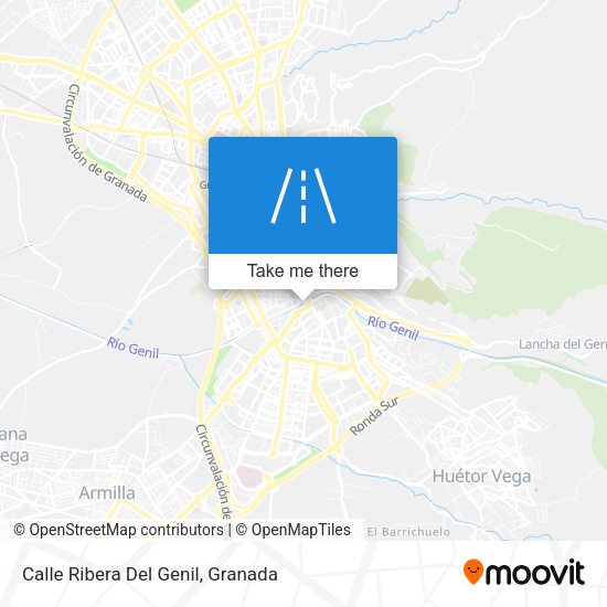 Calle Ribera Del Genil map