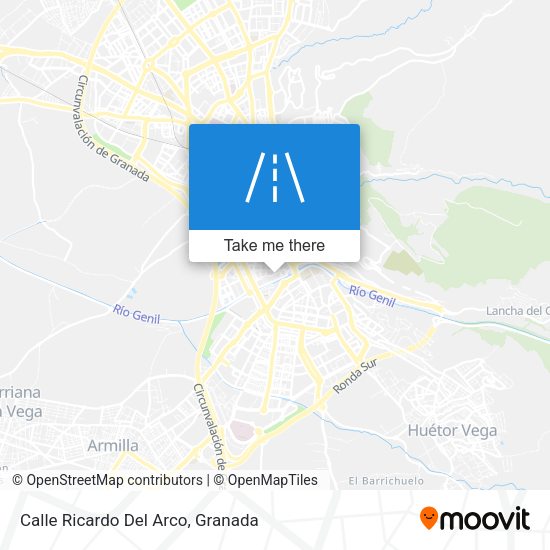 Calle Ricardo Del Arco map