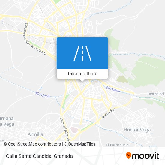 Calle Santa Cándida map