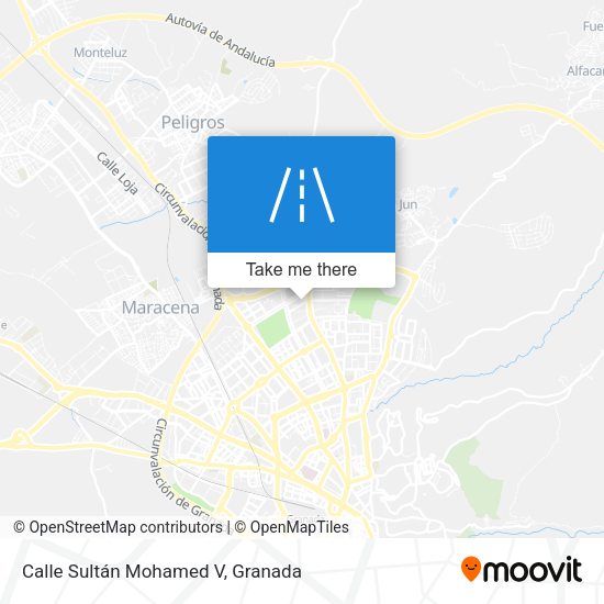 Calle Sultán Mohamed V map