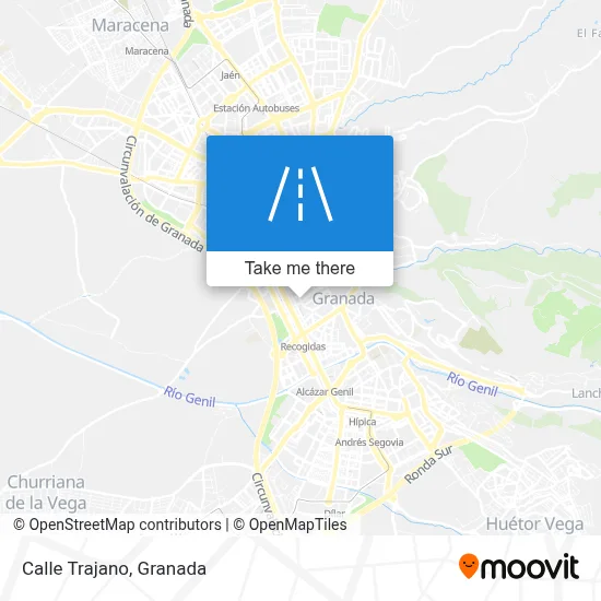 Calle Trajano map