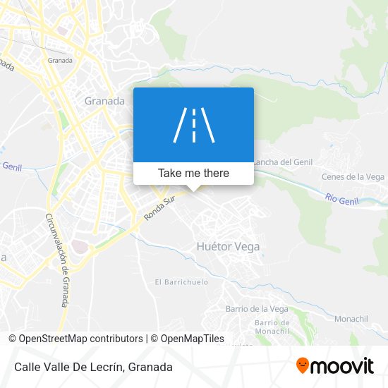 Calle Valle De Lecrín map