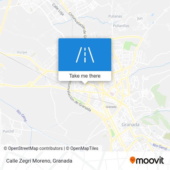 Calle Zegrí Moreno map