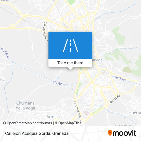 Callejón Acequia Gorda map