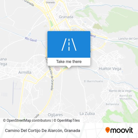 Camino Del Cortijo De Alarcón map
