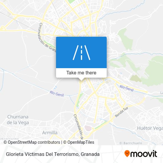 Glorieta Víctimas Del Terrorismo map