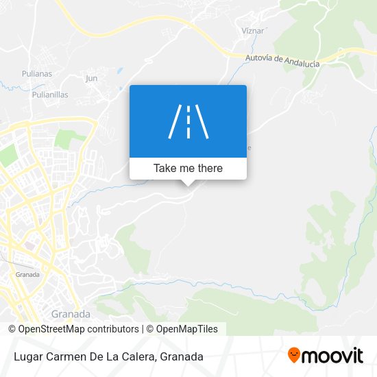 Lugar Carmen De La Calera map