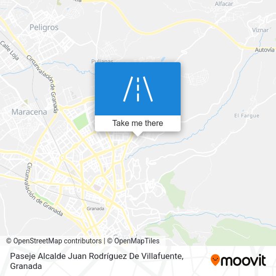 Paseje Alcalde Juan Rodríguez De Villafuente map