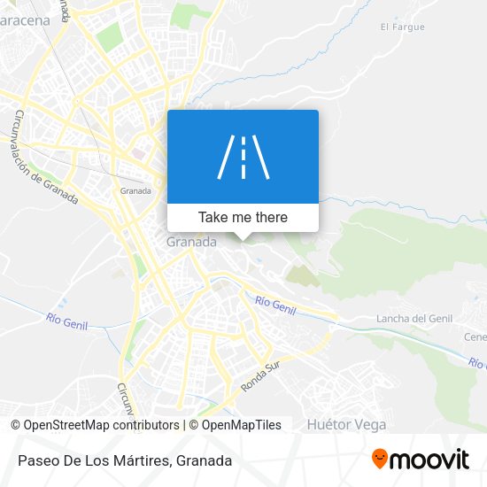 Paseo De Los Mártires map
