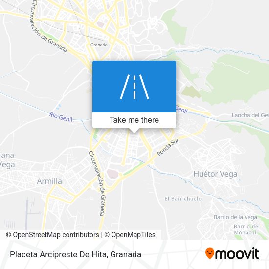 Placeta Arcipreste De Hita map