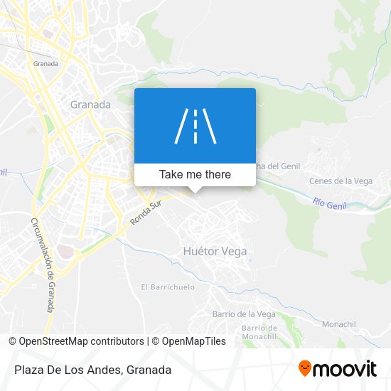 Plaza De Los Andes map