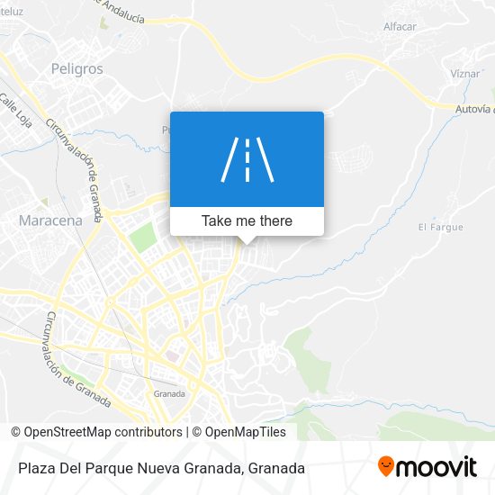 Plaza Del Parque Nueva Granada map