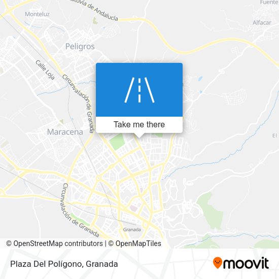 Plaza Del Polígono map